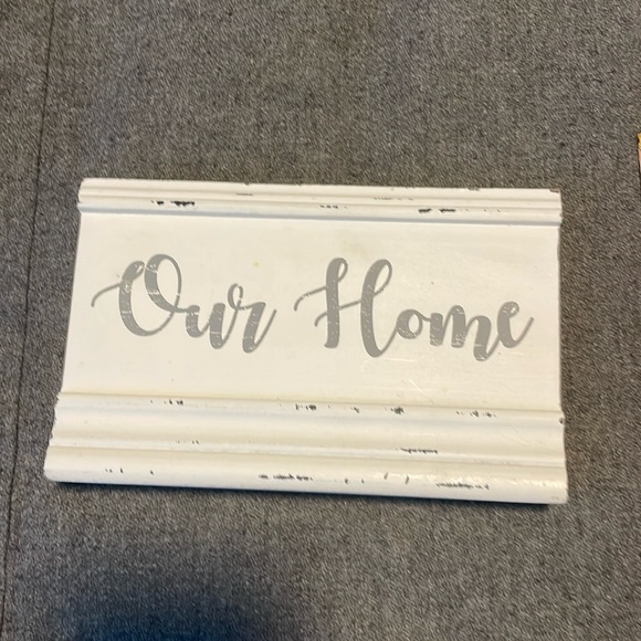 Other - Our Home sign